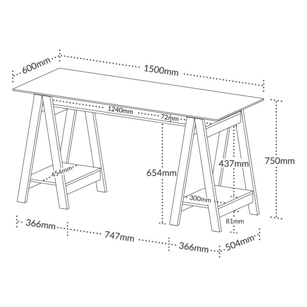 MESA CRISTAL - Imagem 2
