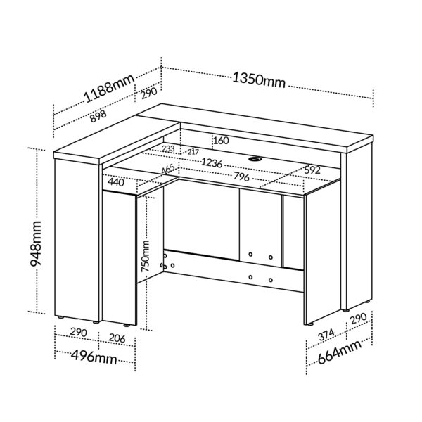 BALCÃO ATENDIMENTO Y37 - Imagem 3