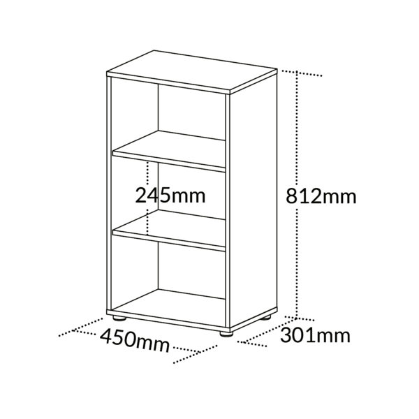 ESTANTE CLEAN 450X812 - Imagem 3
