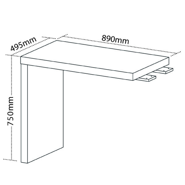 MESA DE APOIO TAMBURATO 890 - Imagem 2