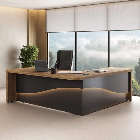 MESA TAMBURATO SUPREME LADO ESQUERDO - EXECUTIVA - Imagem 2